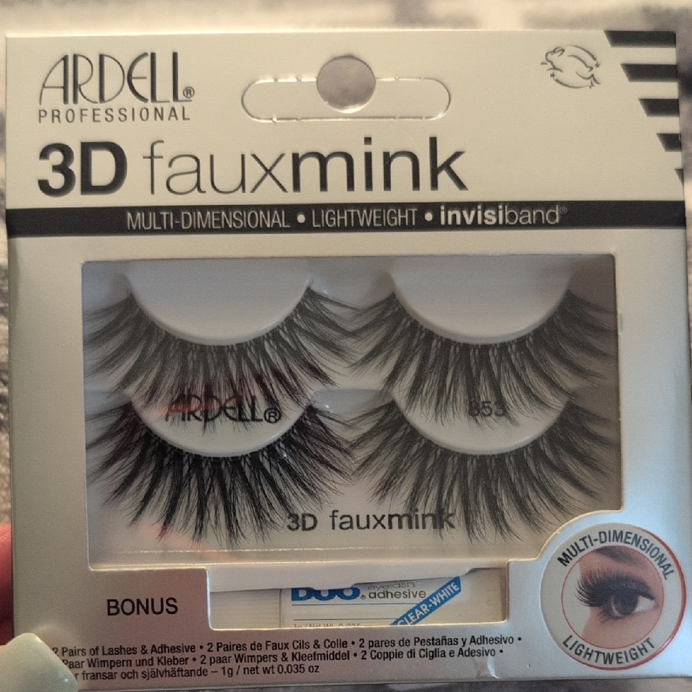 Ardell 3D Faux Mink False Eyelashes - Black